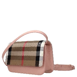 Beige Fabric Clutch Bag