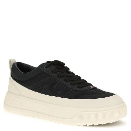 Black Calf Leather Bos Taurus Athletic Sneakers