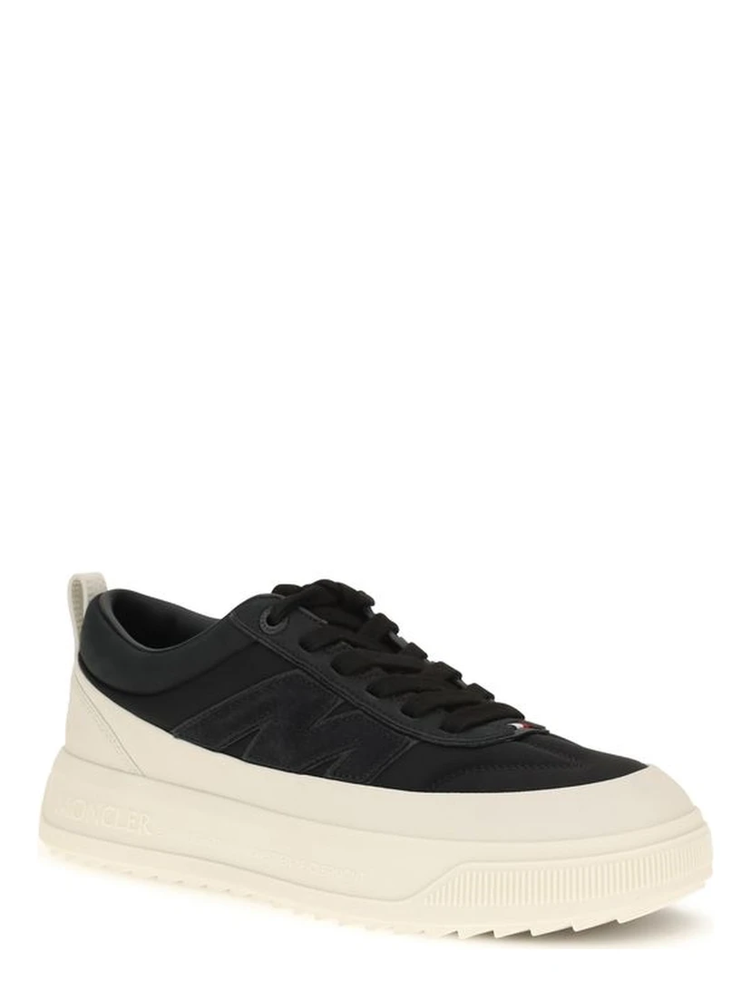 Black Calf Leather Bos Taurus Athletic Sneakers