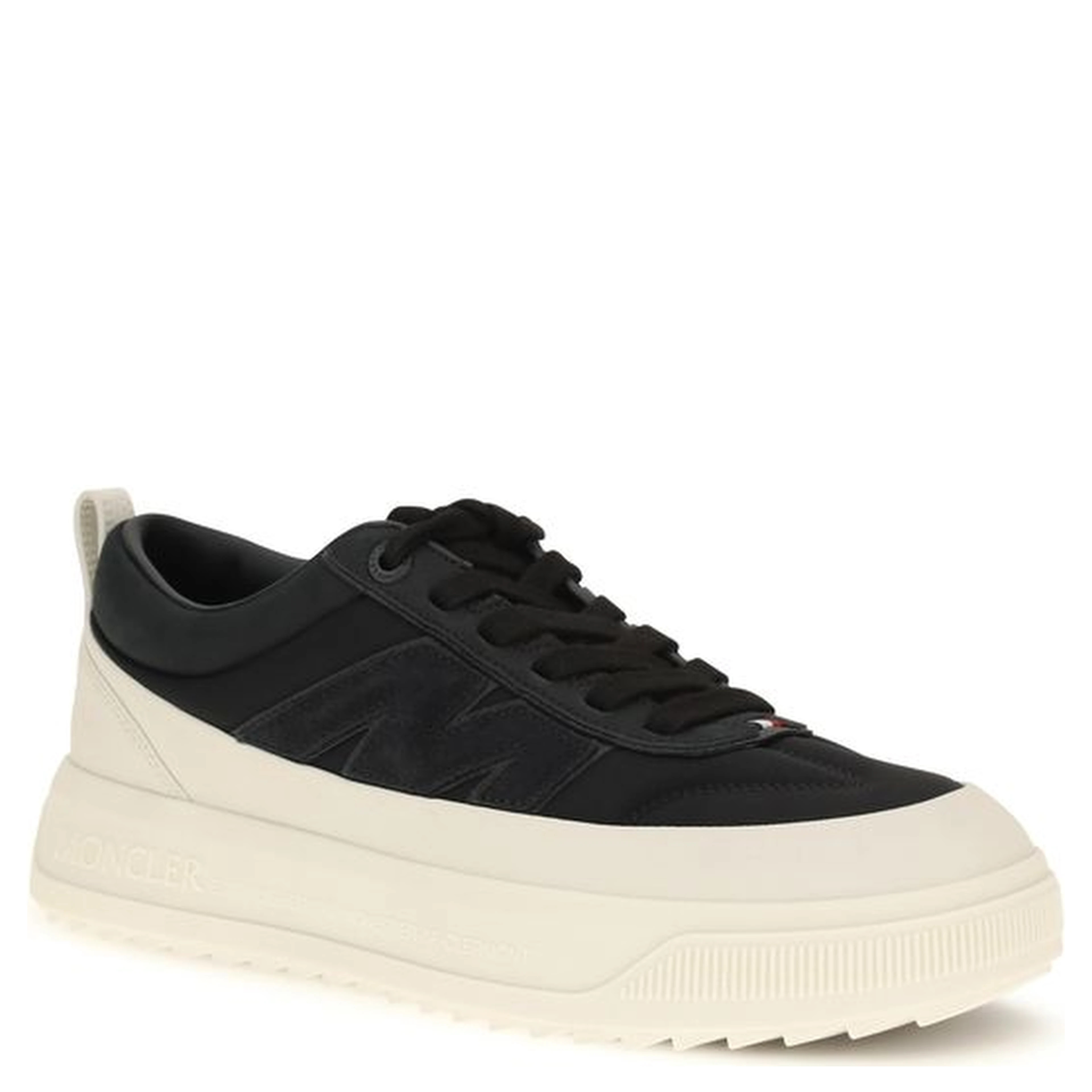 Black Calf Leather Bos Taurus Athletic Sneakers