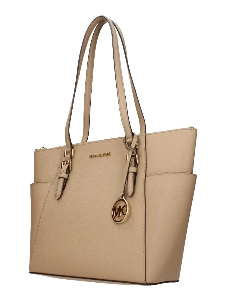 Beige Leather Shoulder Bag alternative