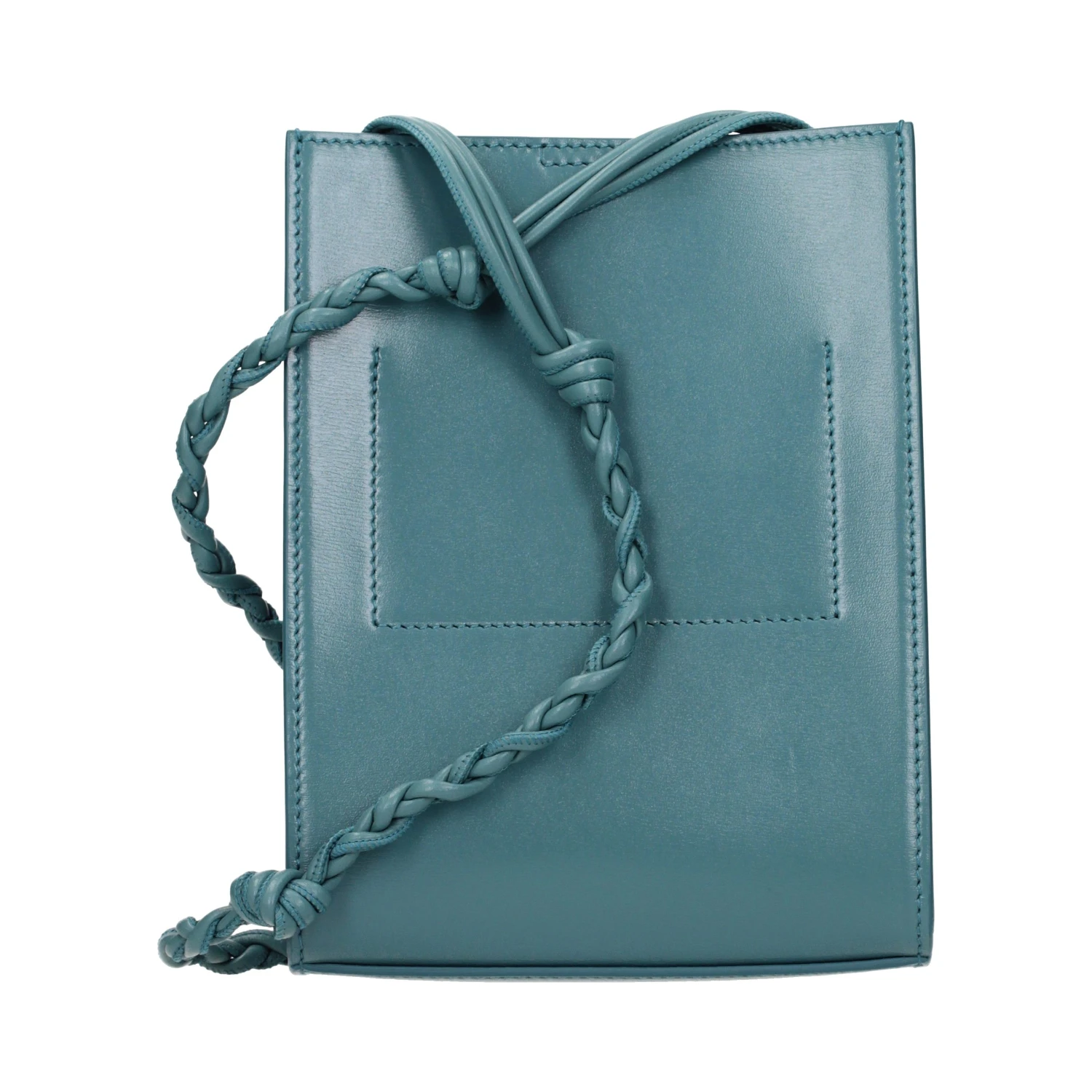 Green Leather Crossbody Bag