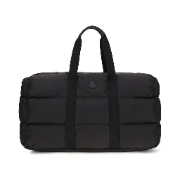 Black Polyester Shoulder Bag