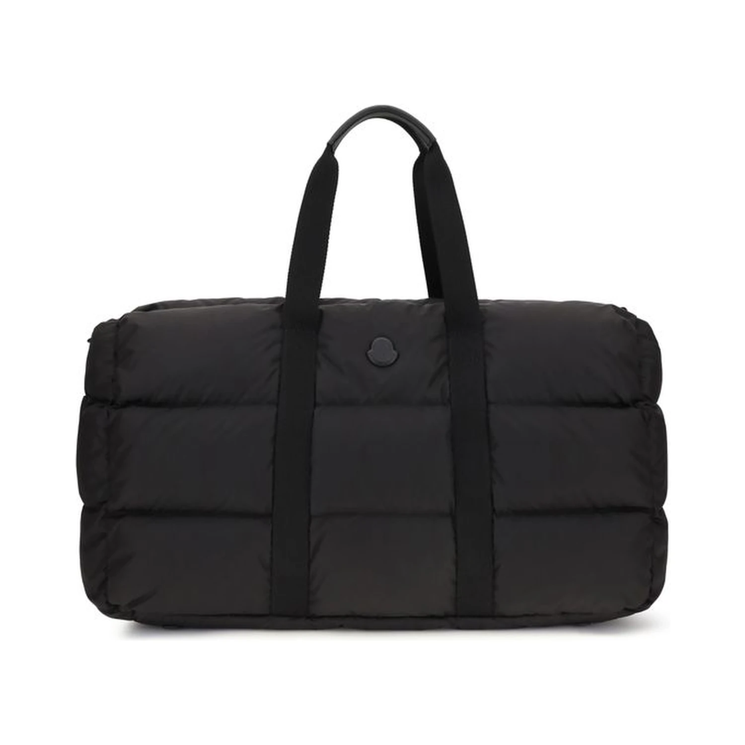 Black Polyester Shoulder Bag