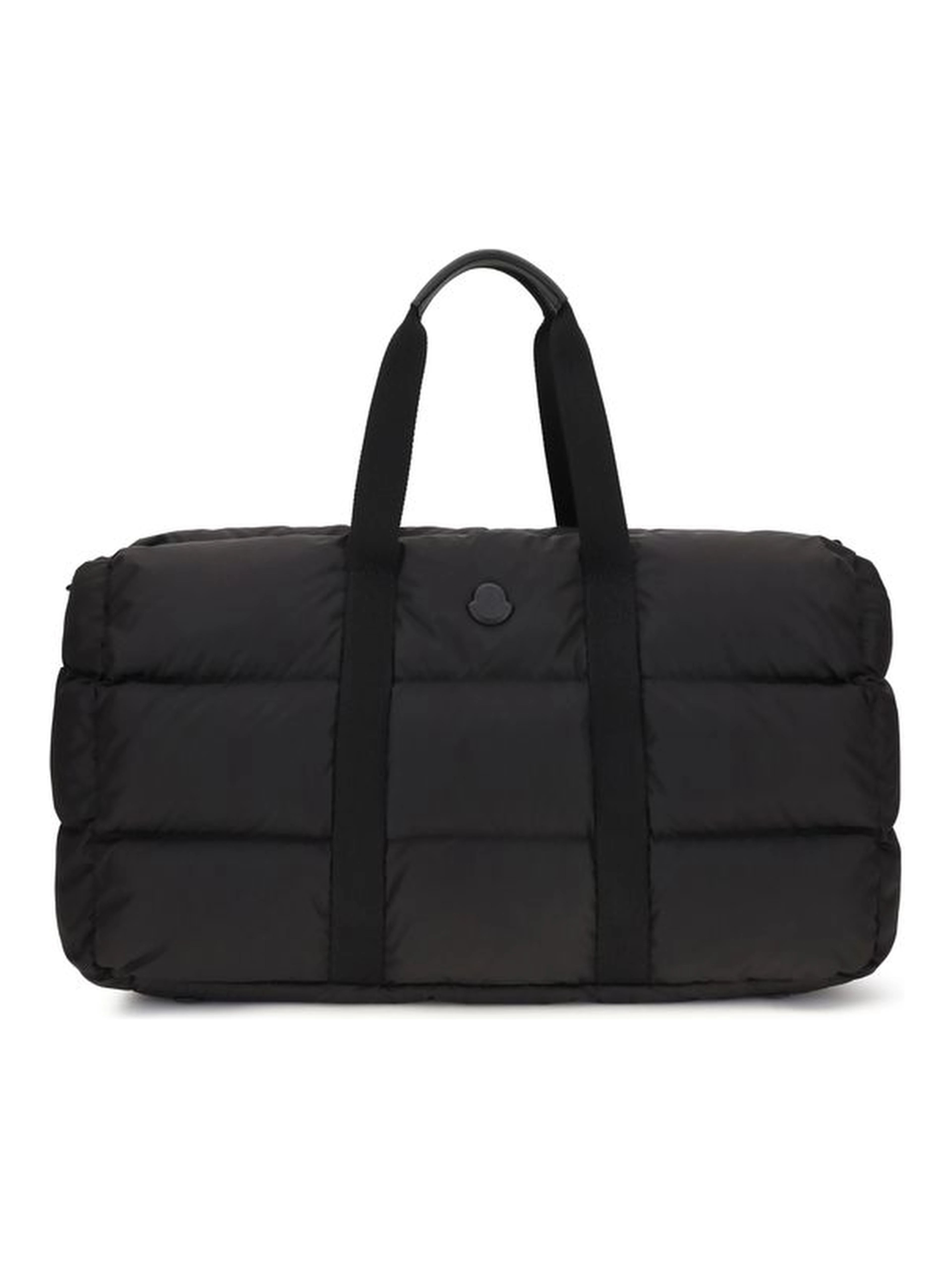 Black Polyester Shoulder Bag