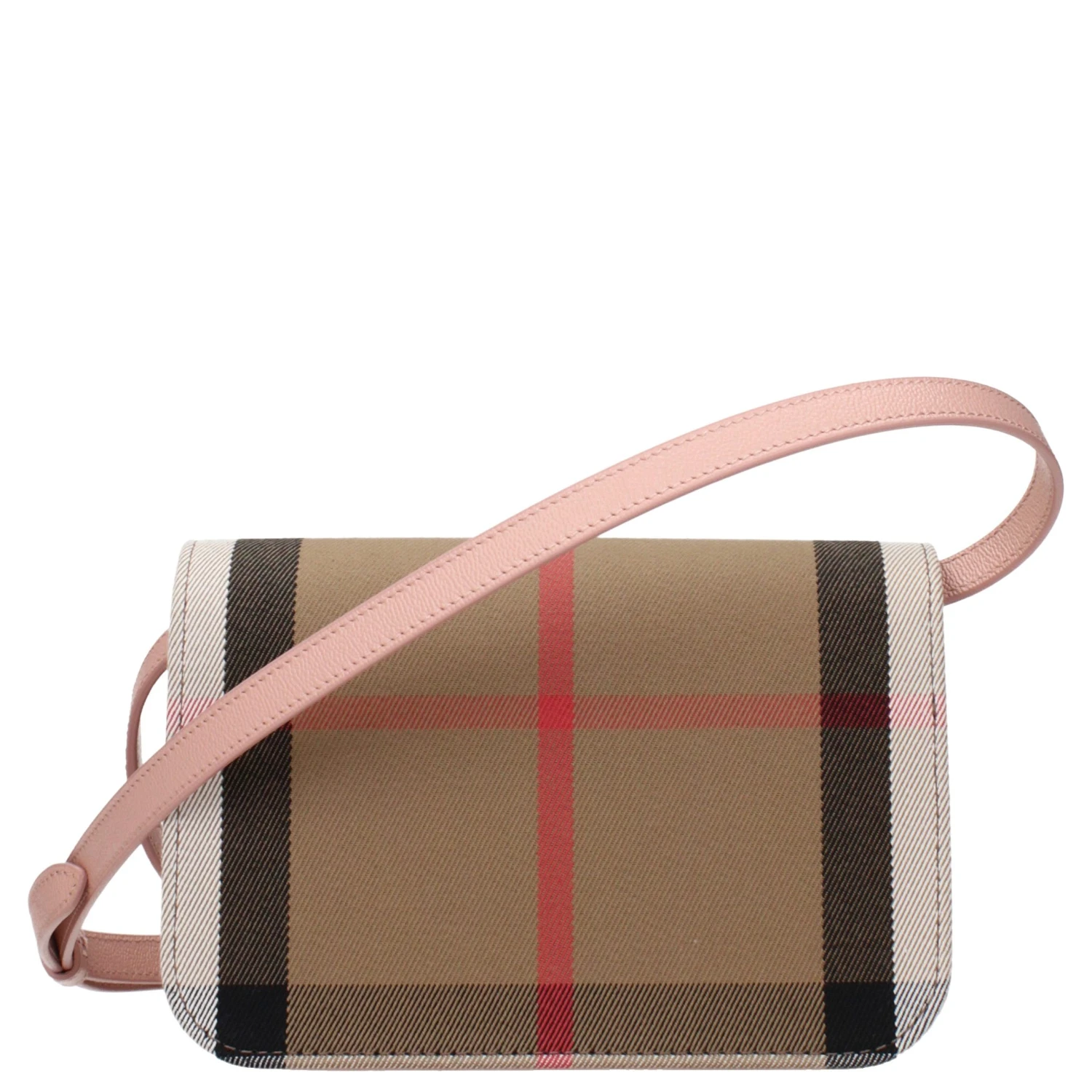 Beige Fabric Clutch Bag