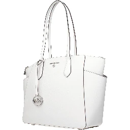 White Leather Shoulder Bag