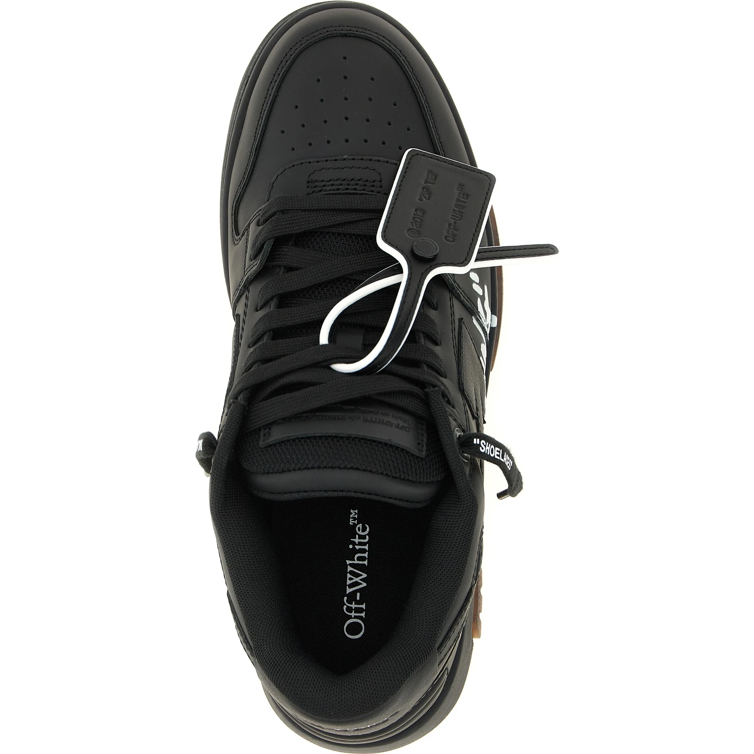 Bicolor Calfskin Low Top Sneakers