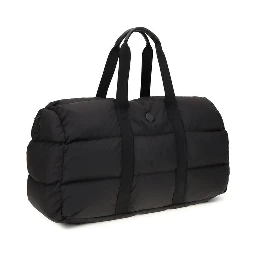 Black Polyester Shoulder Bag