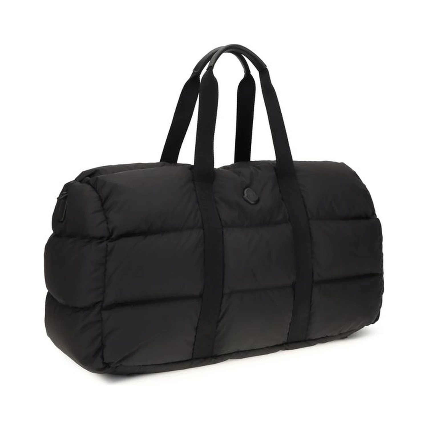 Black Polyester Shoulder Bag