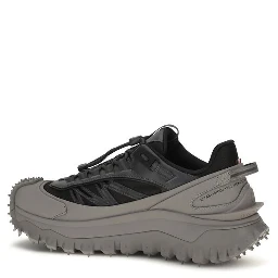 Gray Calf Leather Bos Taurus Athletic Sneakers