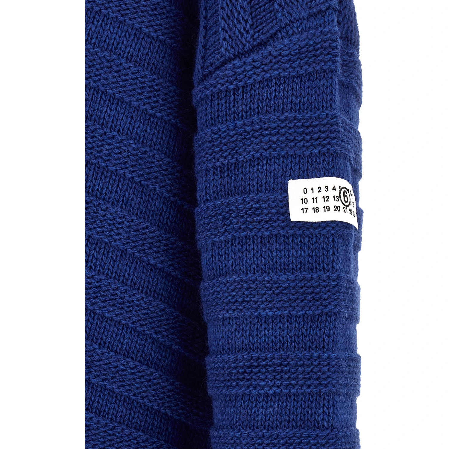 Blue Virgin Wool Cardigan