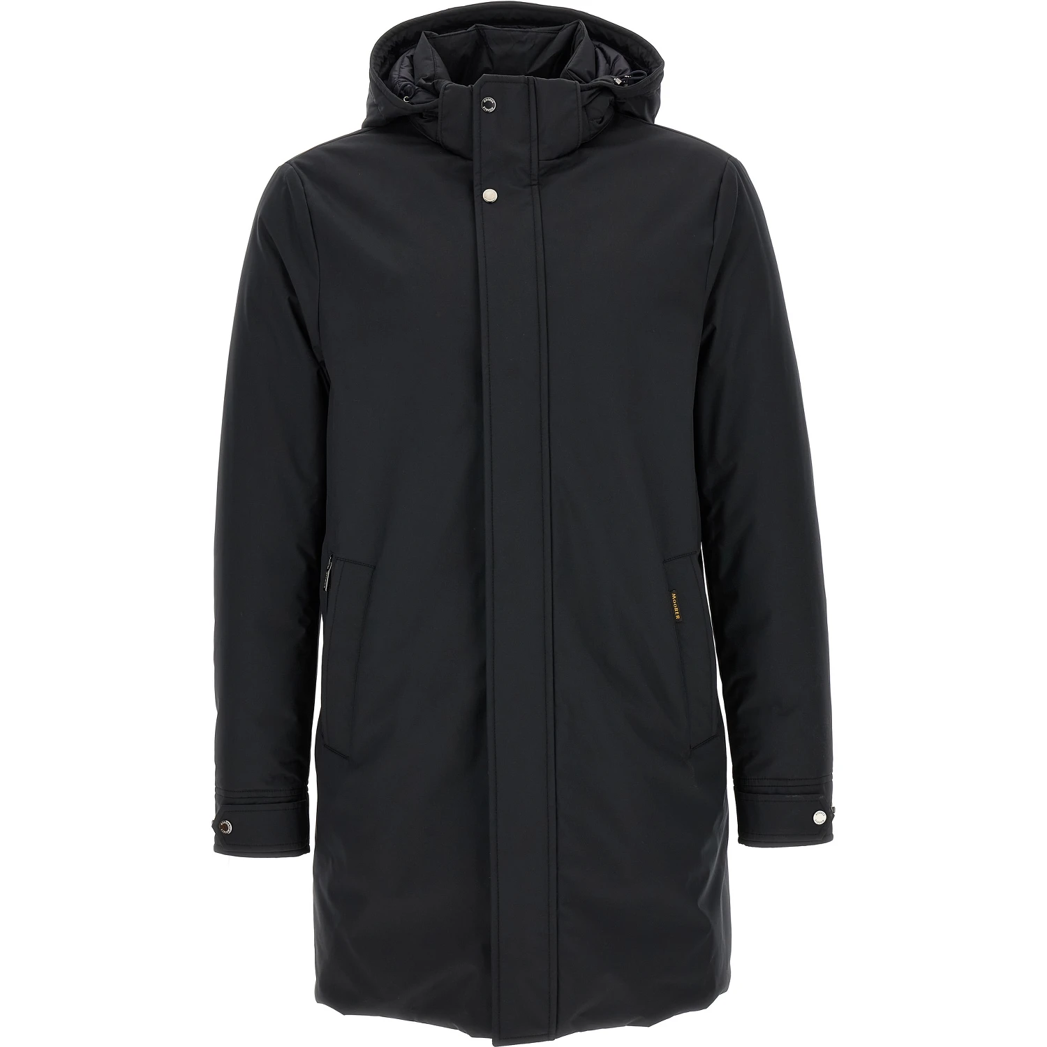 Blue Wool Parka