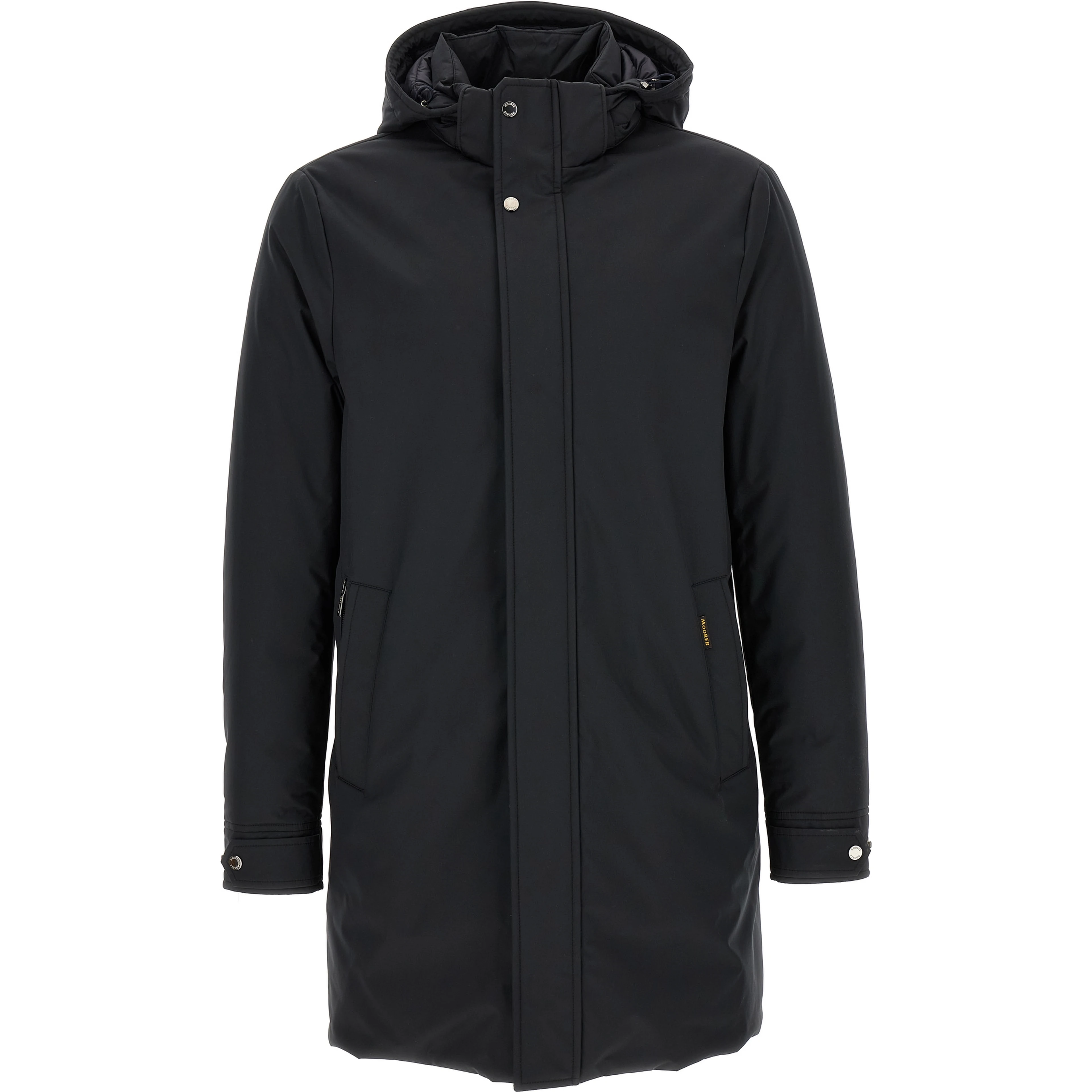Blue Wool Parka