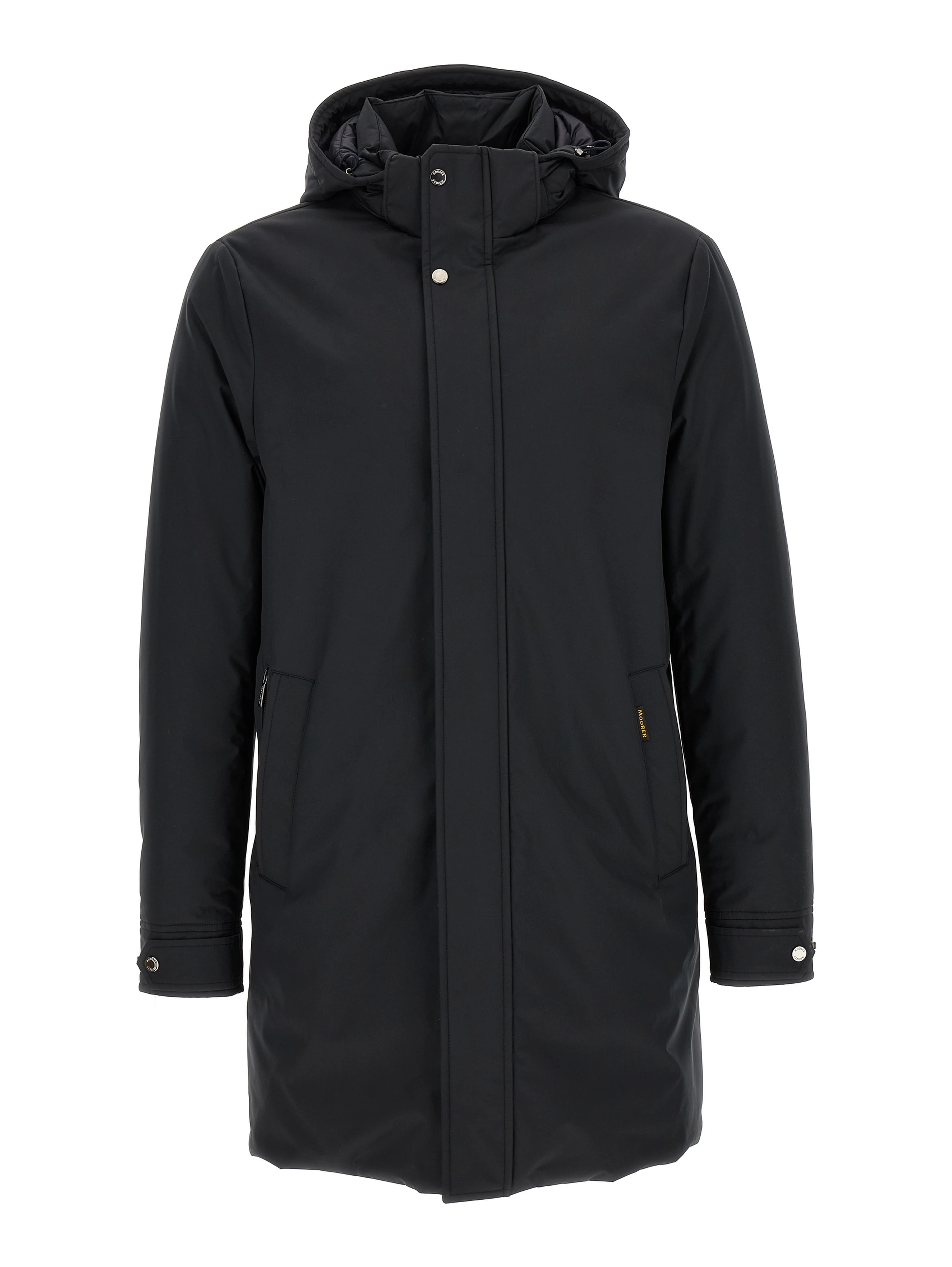Blue Wool Parka