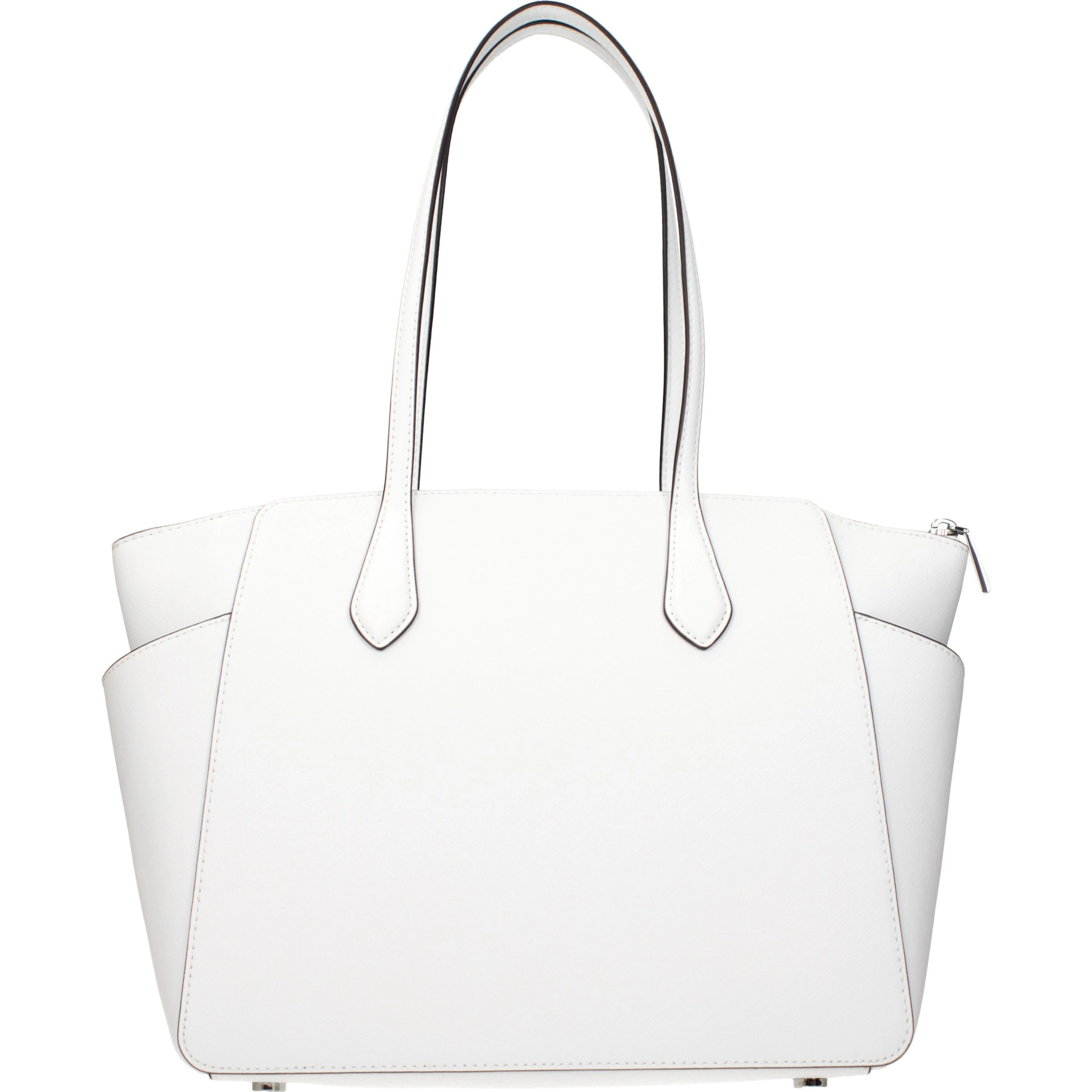 White Leather Shoulder Bag