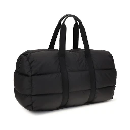 Black Polyester Shoulder Bag