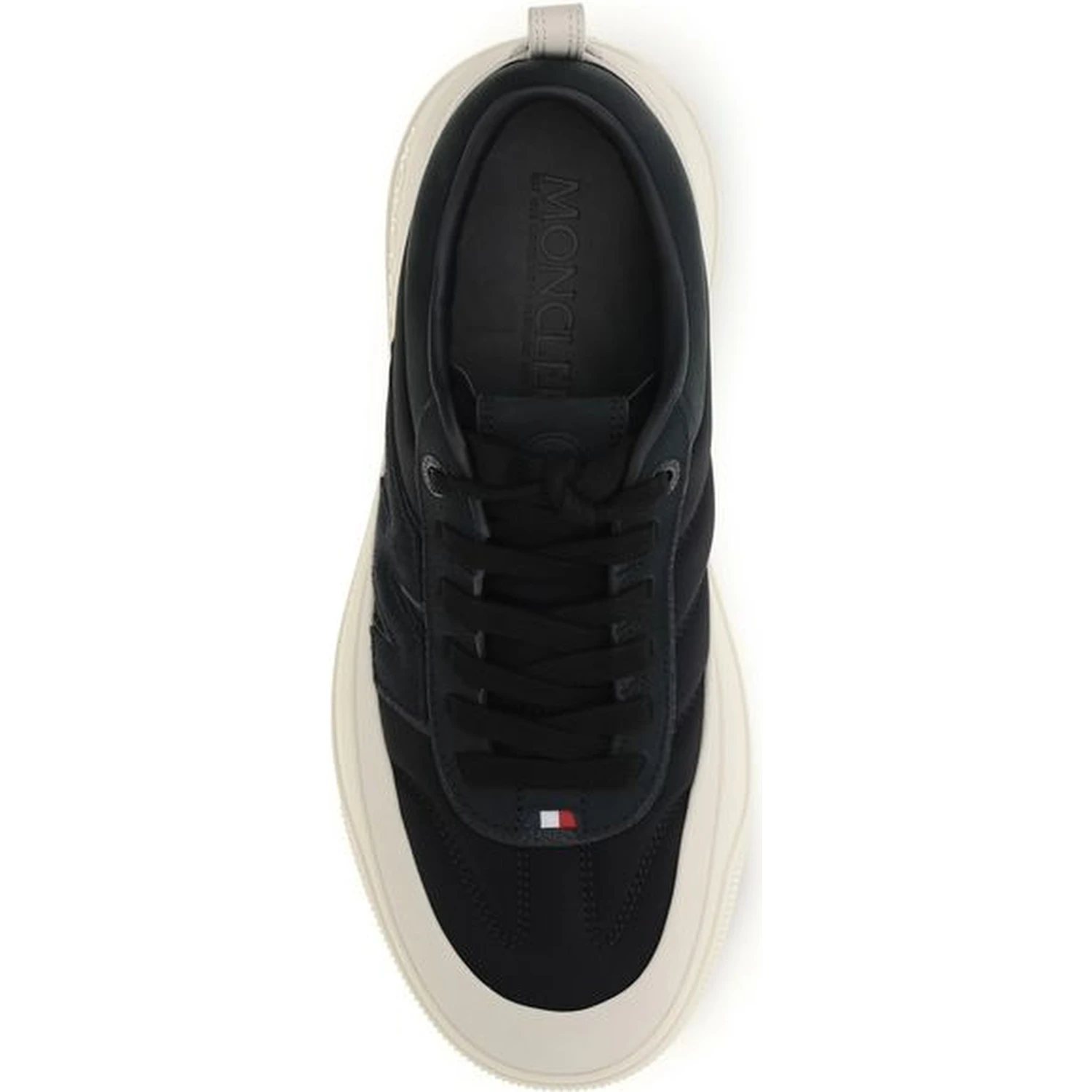 Black Calf Leather Bos Taurus Athletic Sneakers