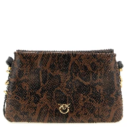 Brown Calfskin Crossbody Bag