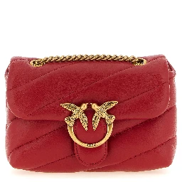 Multicolor Lamb Leather Crossbody Bag
