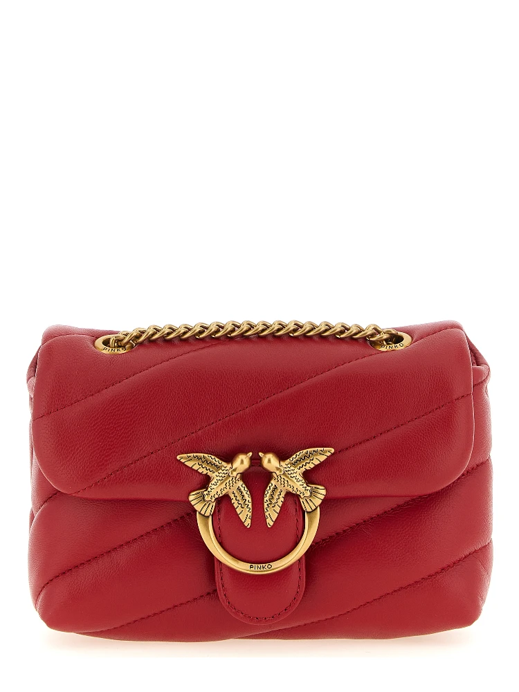 Multicolor Lamb Leather Crossbody Bag