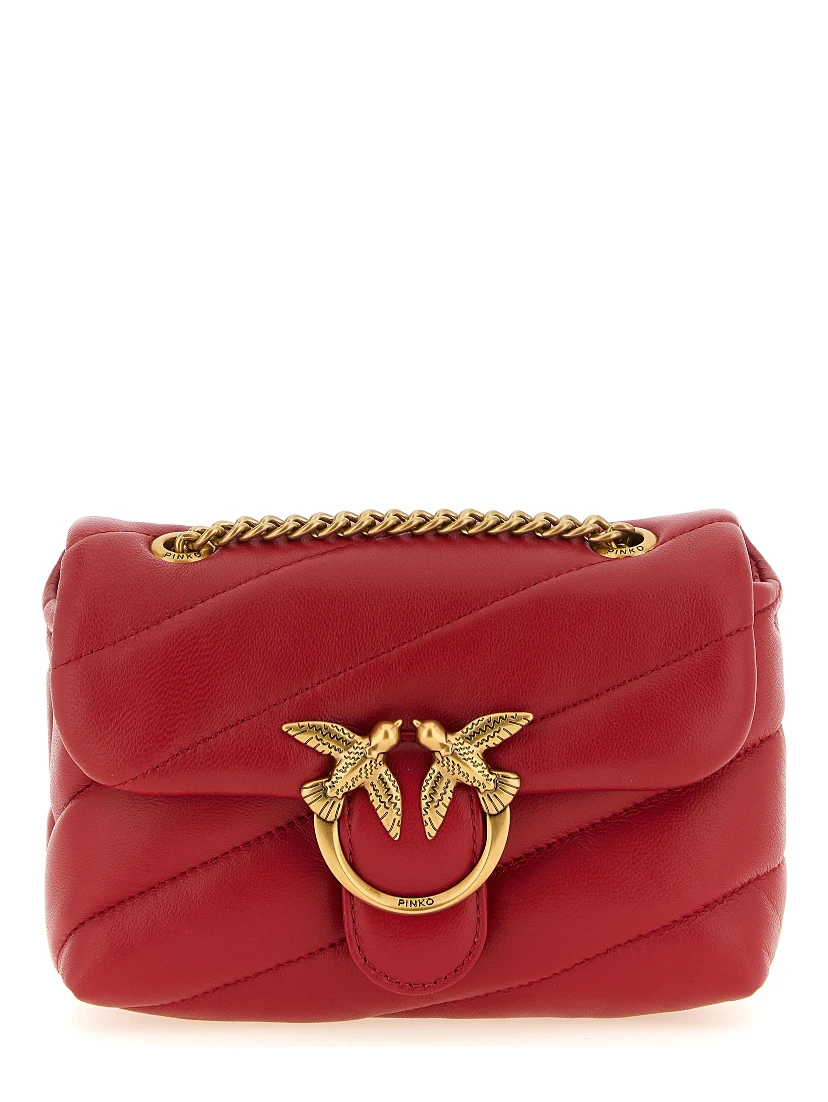 Multicolor Lamb Leather Crossbody Bag