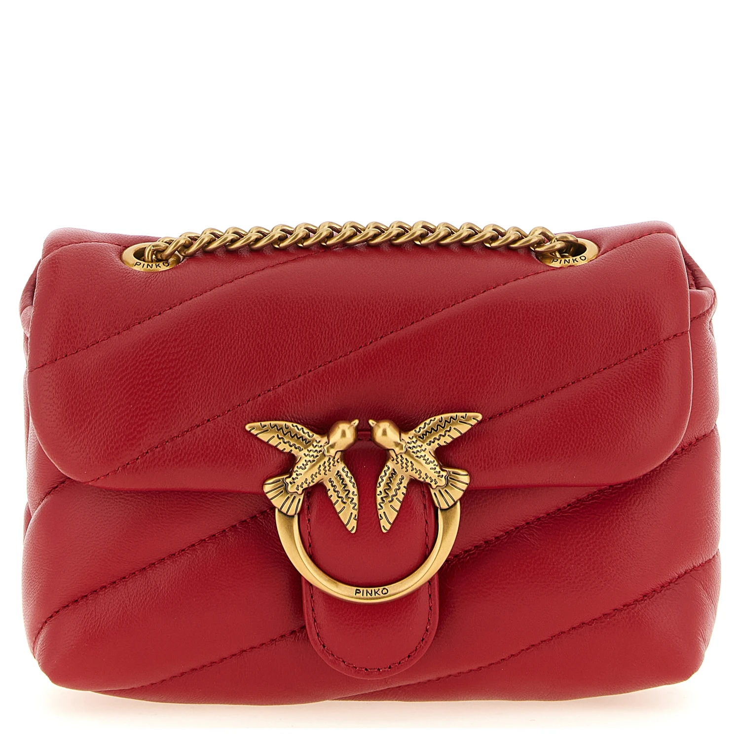Multicolor Lamb Leather Crossbody Bag