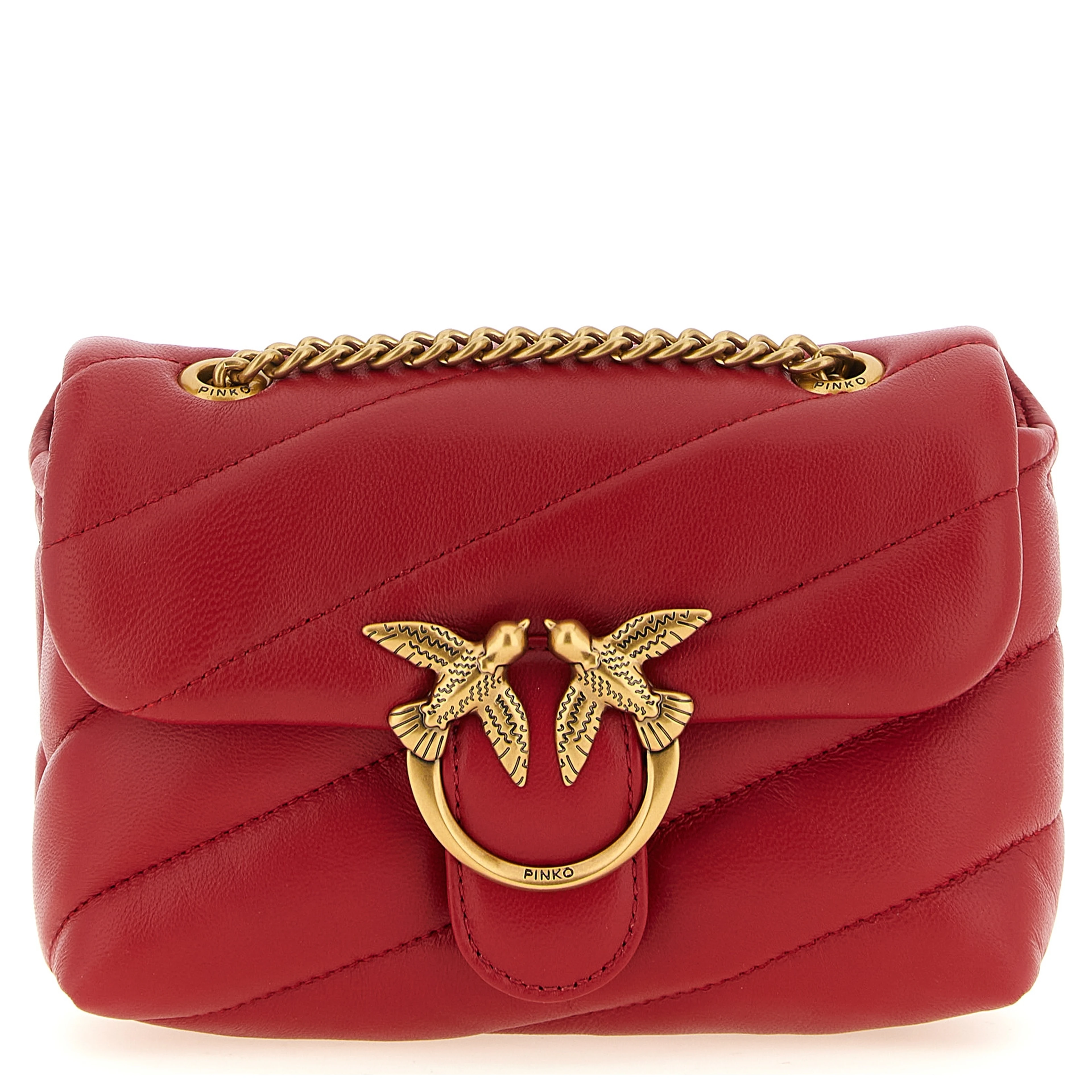 Multicolor Lamb Leather Crossbody Bag