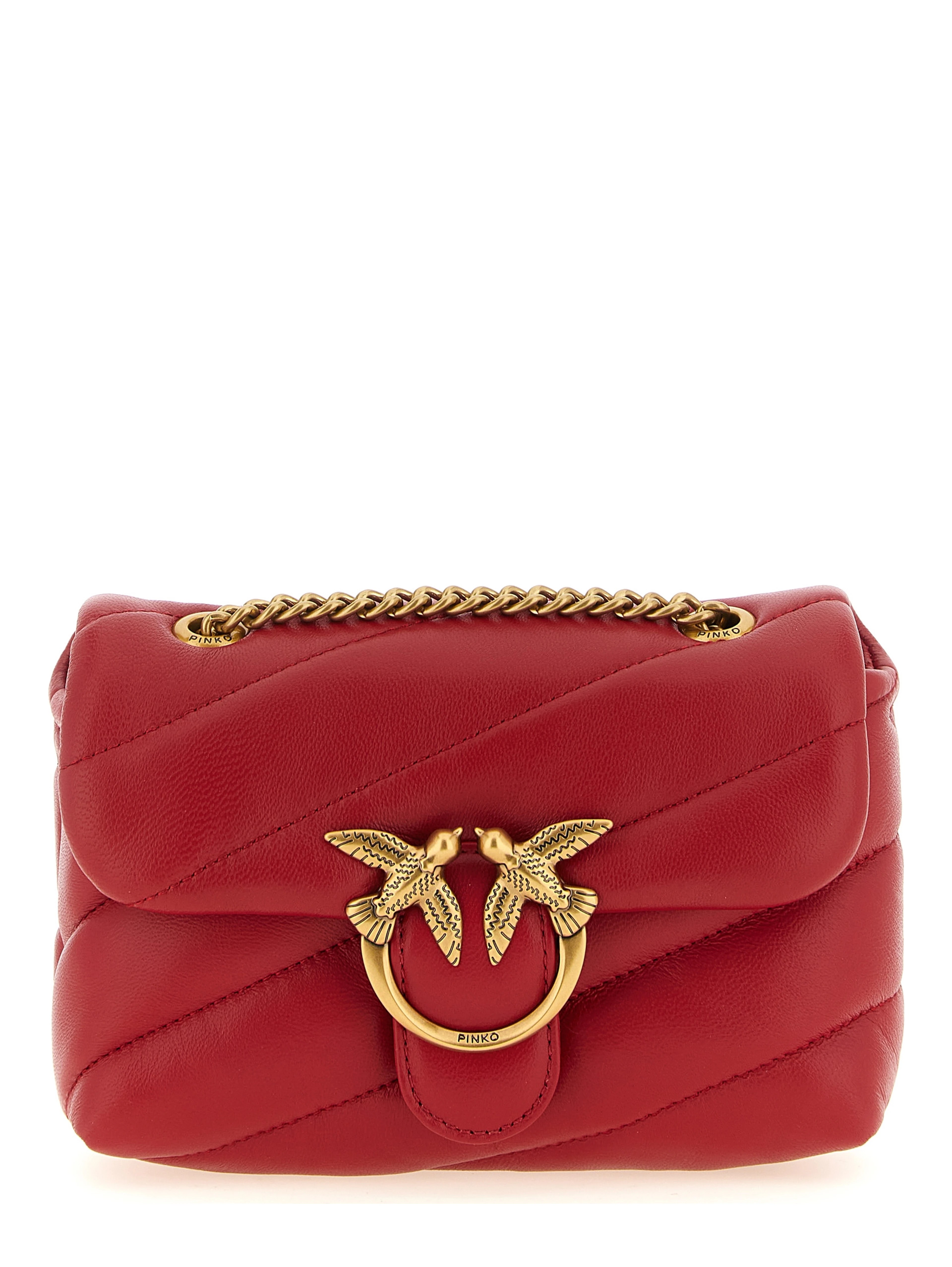 Multicolor Lamb Leather Crossbody Bag