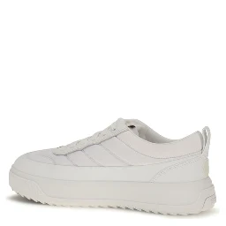 White Calf Leather Bos Taurus Athletic Sneakers