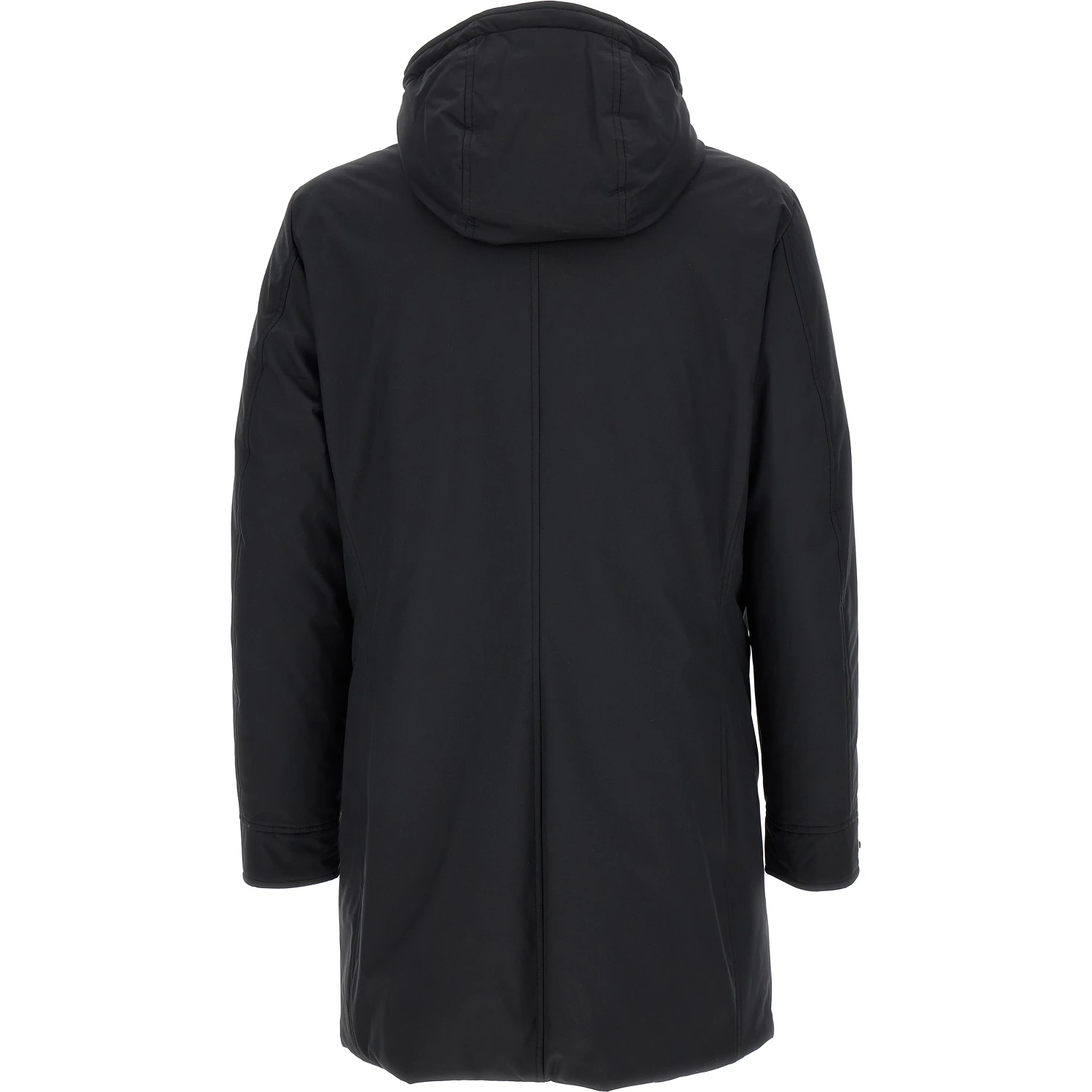 Blue Wool Parka
