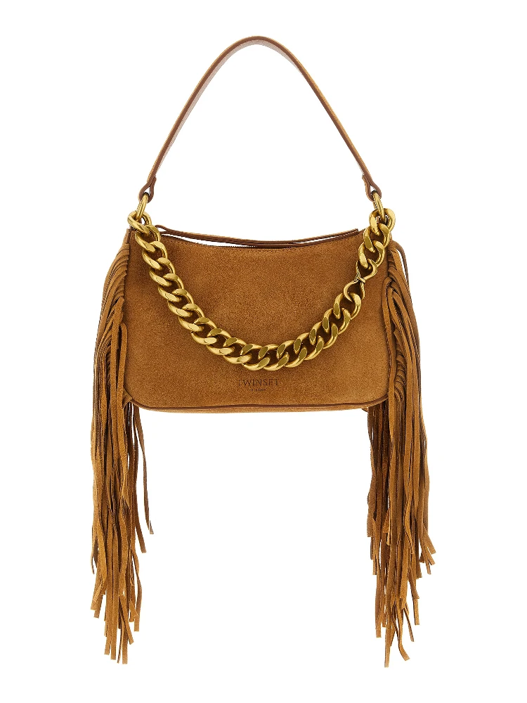 Brown Leather Shoulder Bag