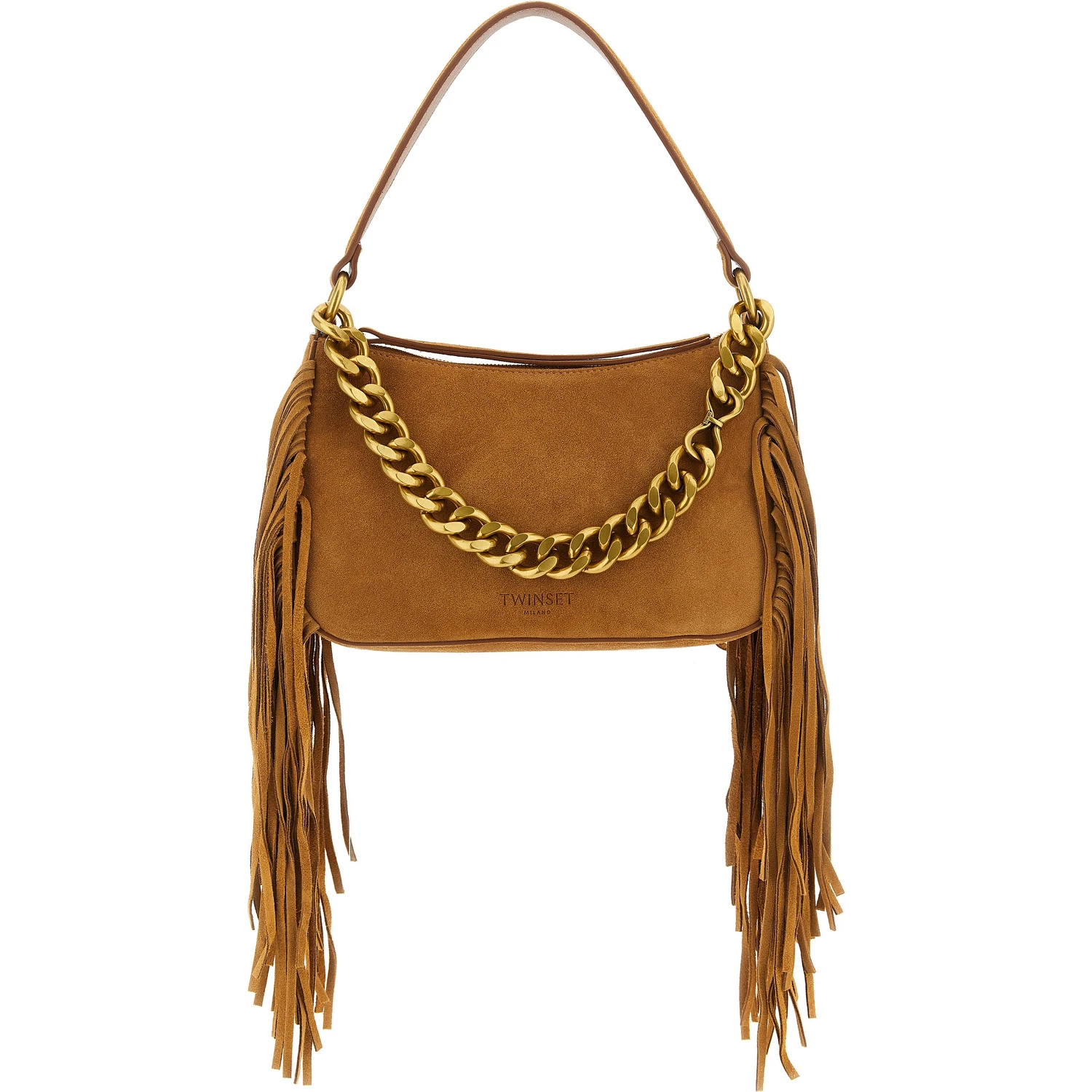 Brown Leather Shoulder Bag