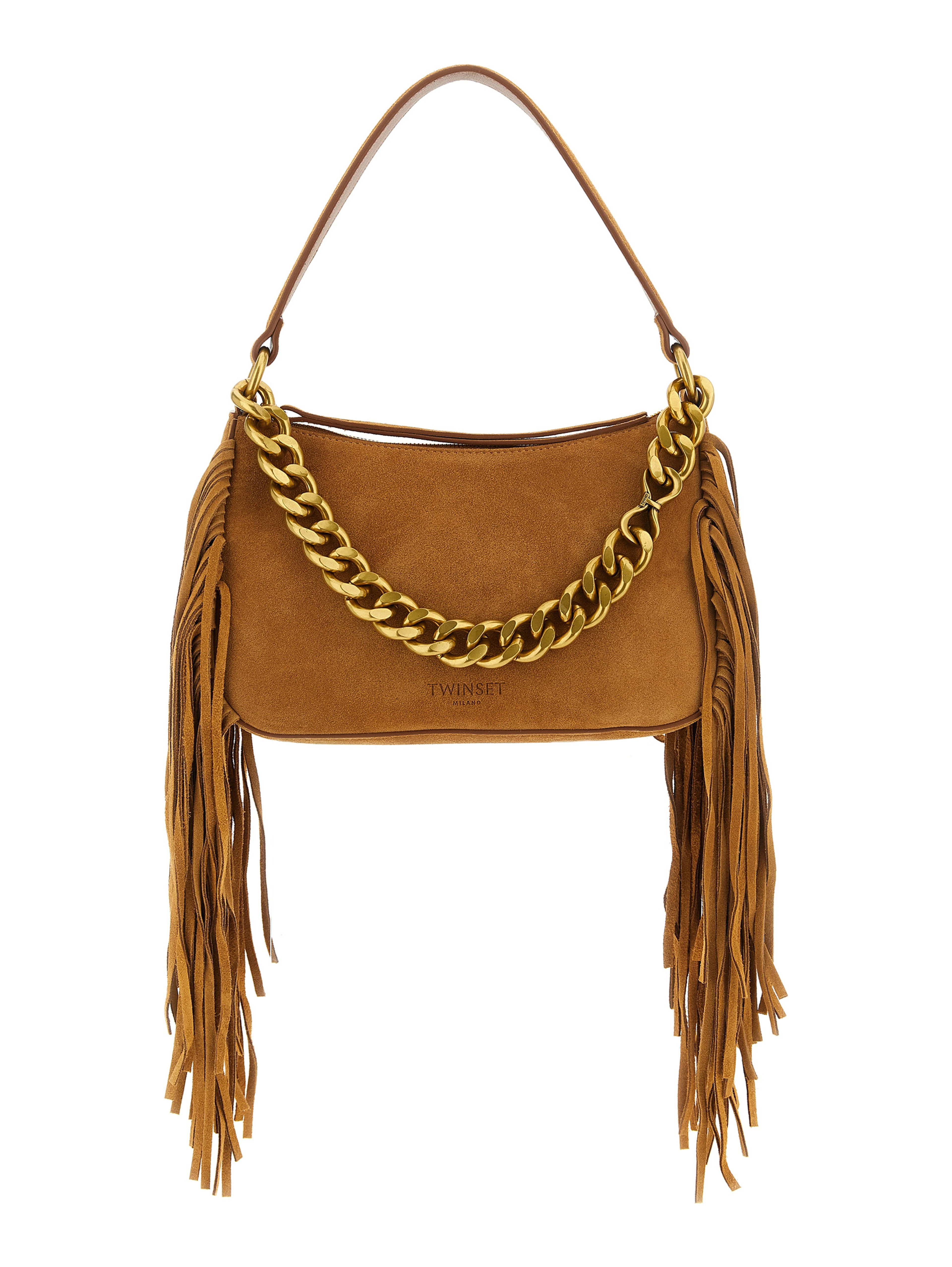Brown Leather Shoulder Bag