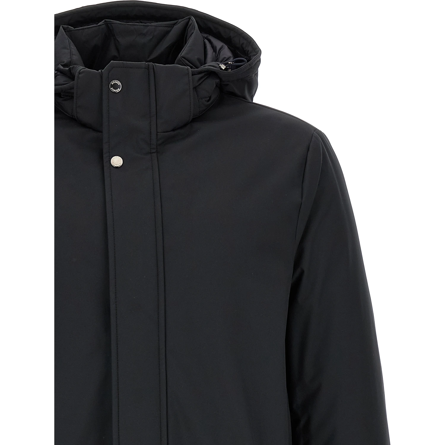 Blue Wool Parka