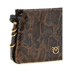 Brown Calfskin Crossbody Bag