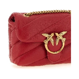 Multicolor Lamb Leather Crossbody Bag