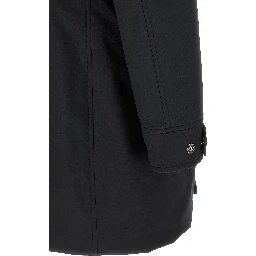 Blue Wool Parka