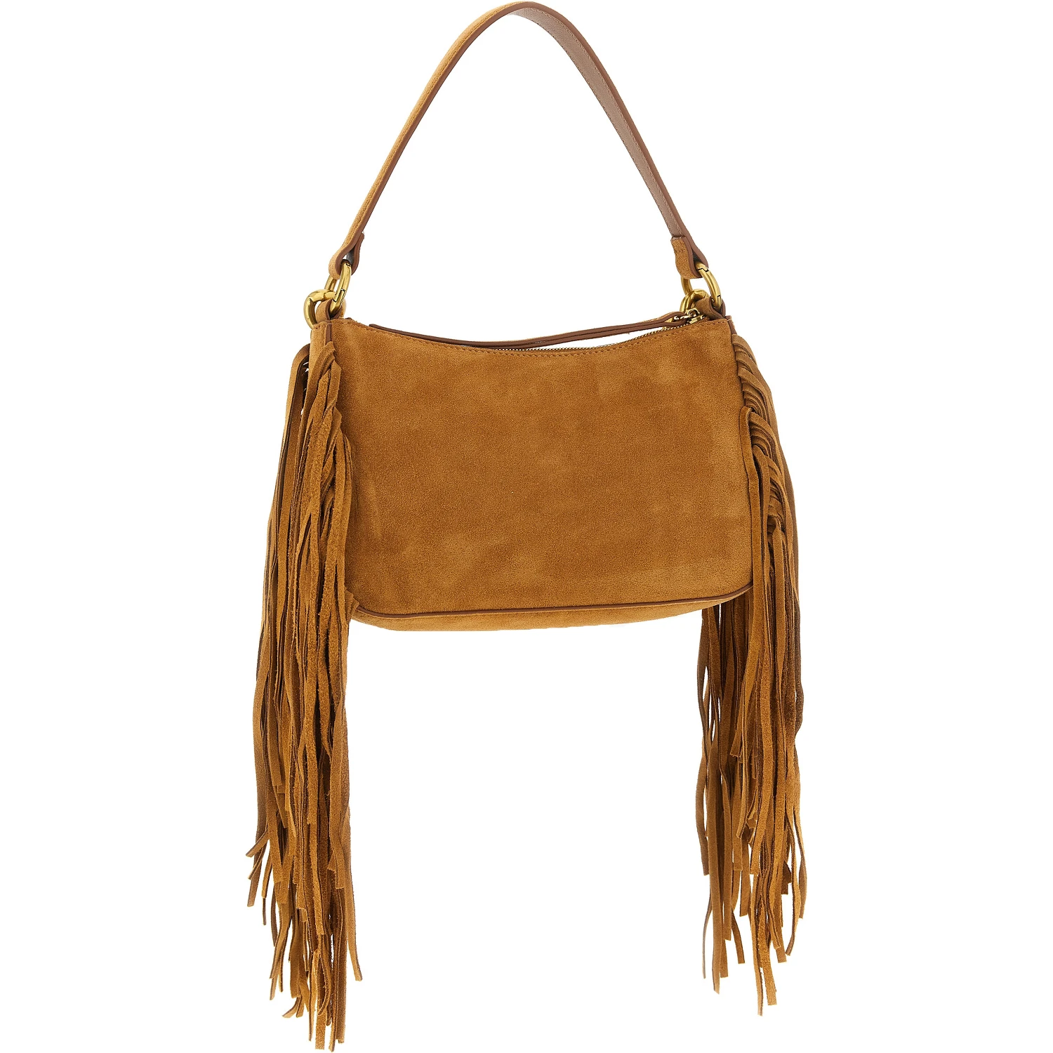 Brown Leather Shoulder Bag