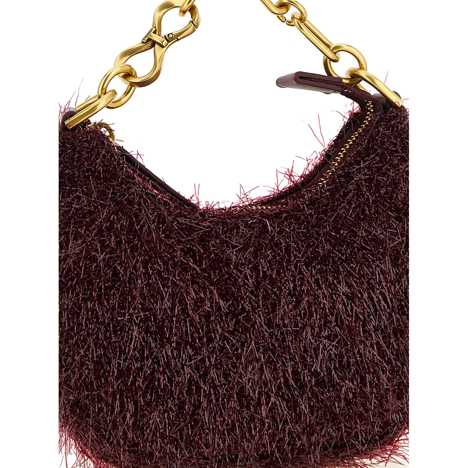 Bordeaux Polyester Handbag