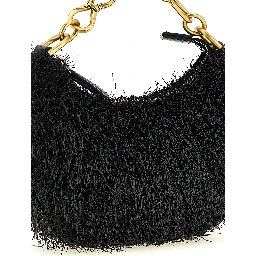 Black Polyester Handbag