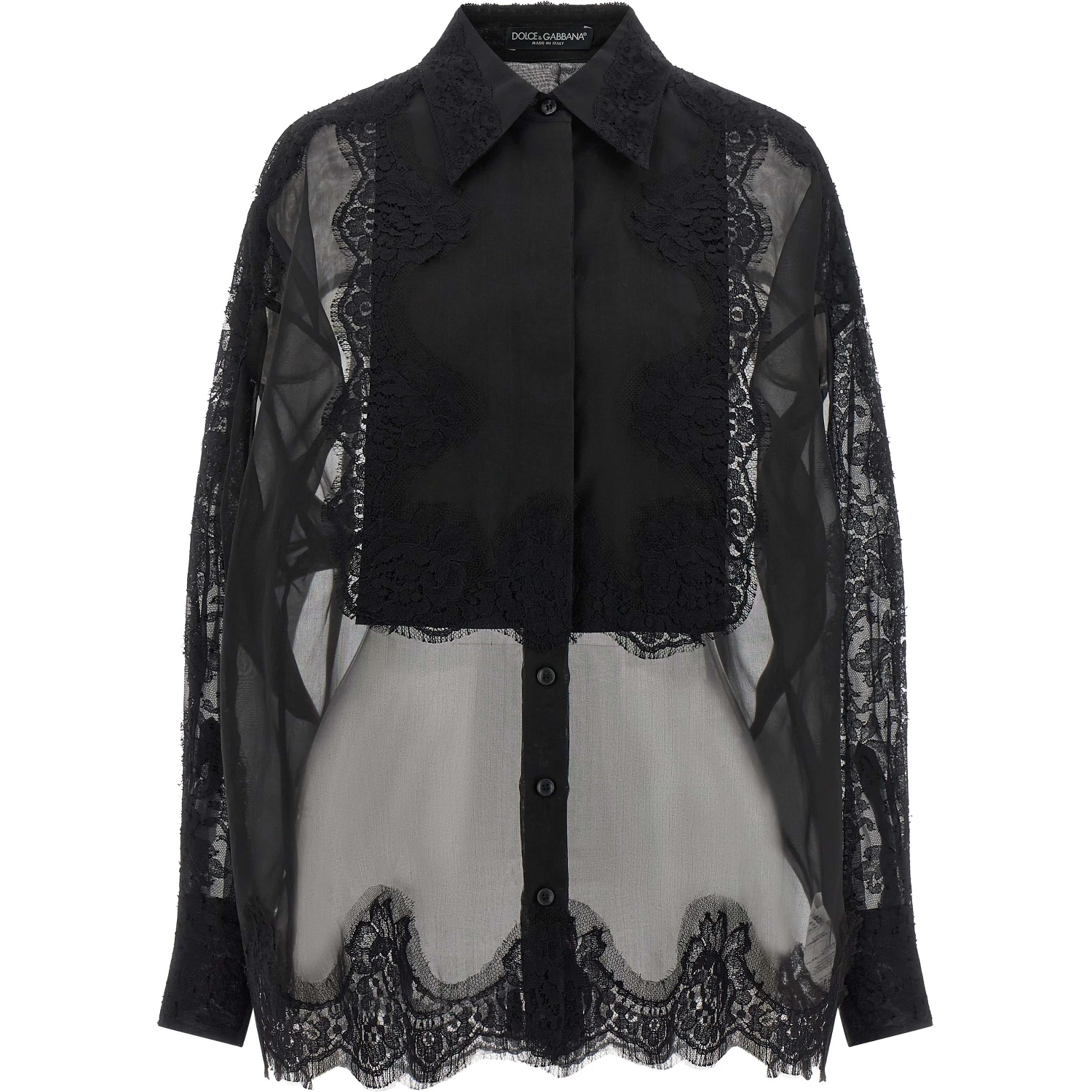 Black Silk Blouse