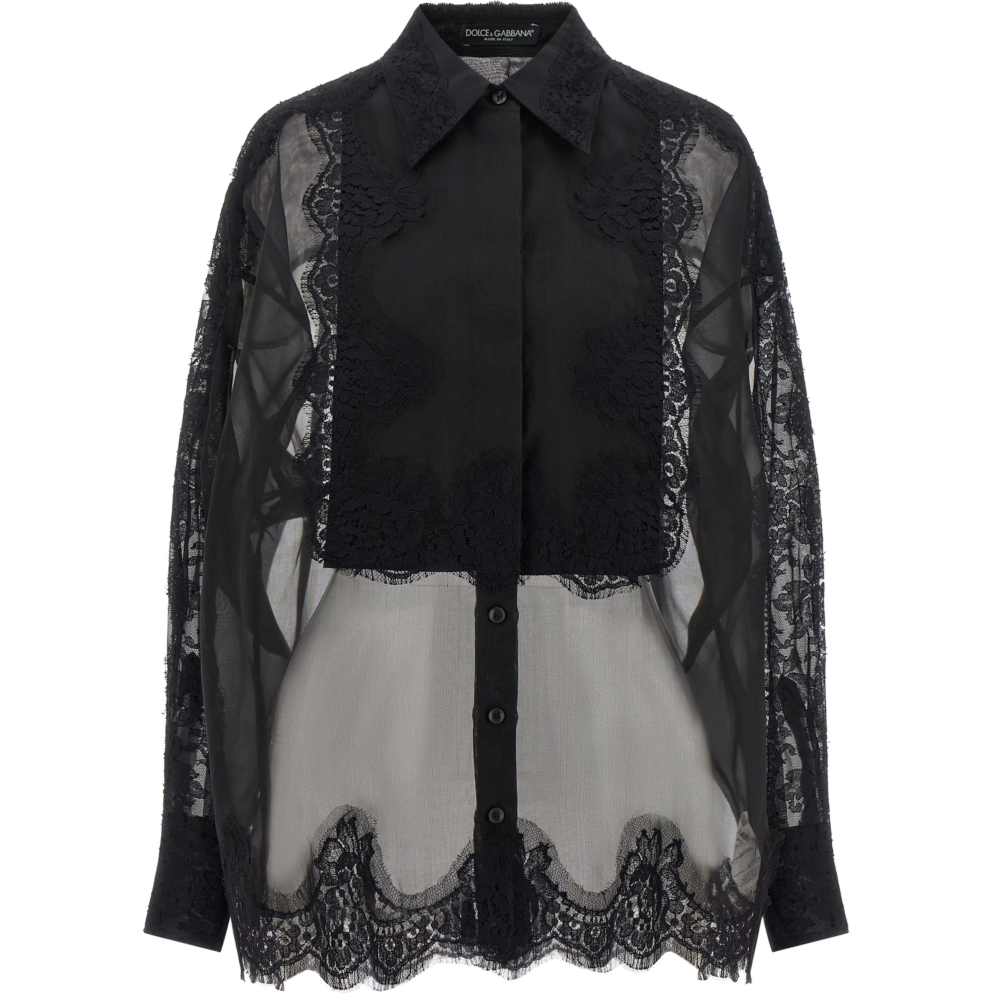 Black Silk Blouse