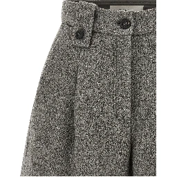 Gray Virgin Wool Bermuda Shorts