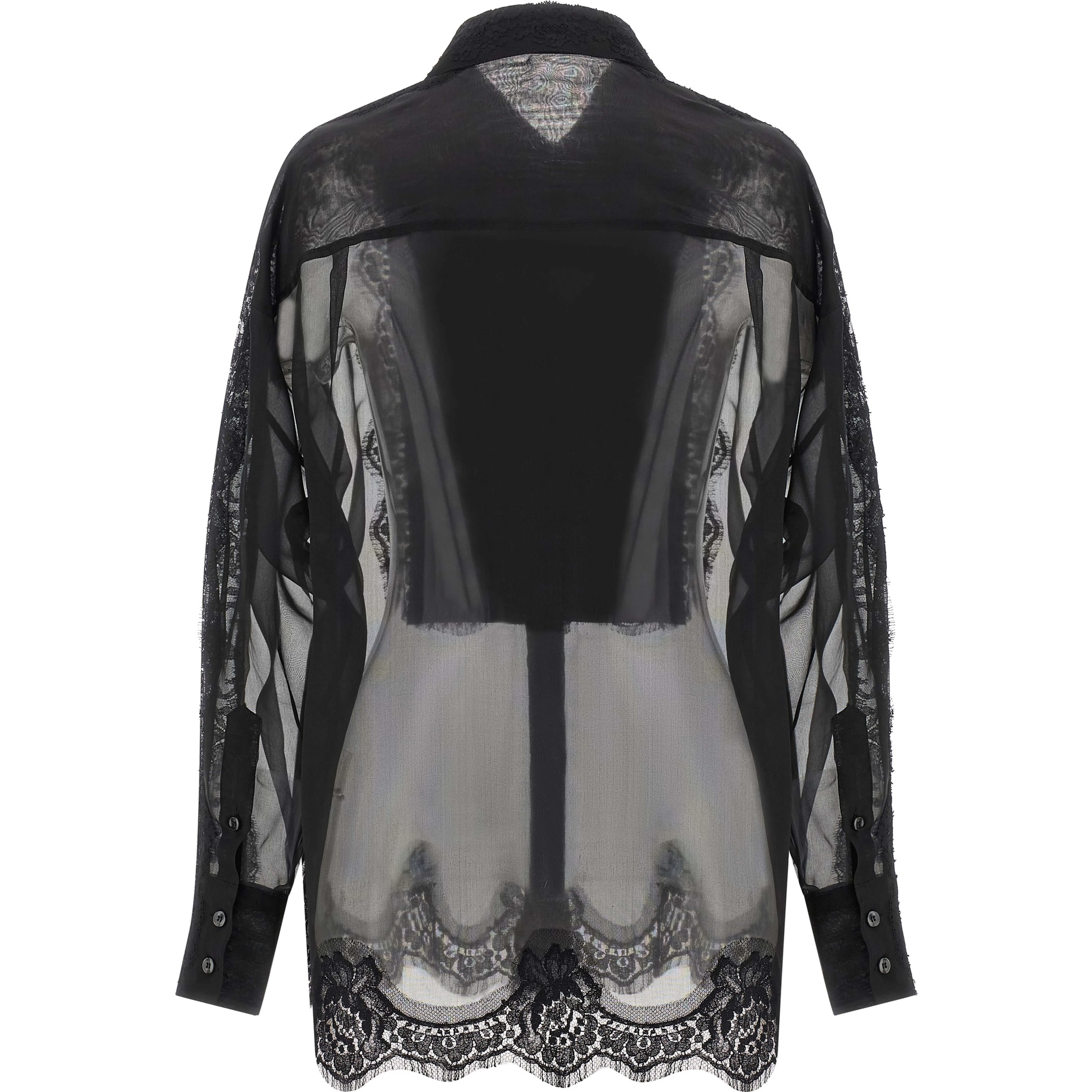 Black Silk Blouse
