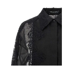 Black Silk Blouse