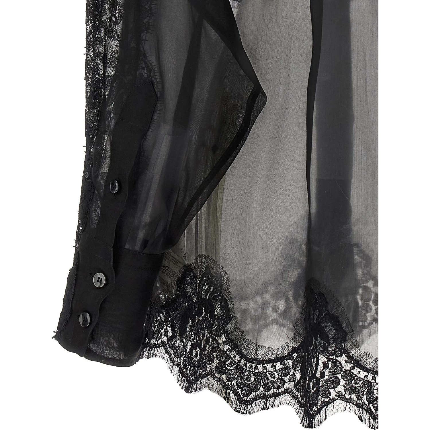 Black Silk Blouse