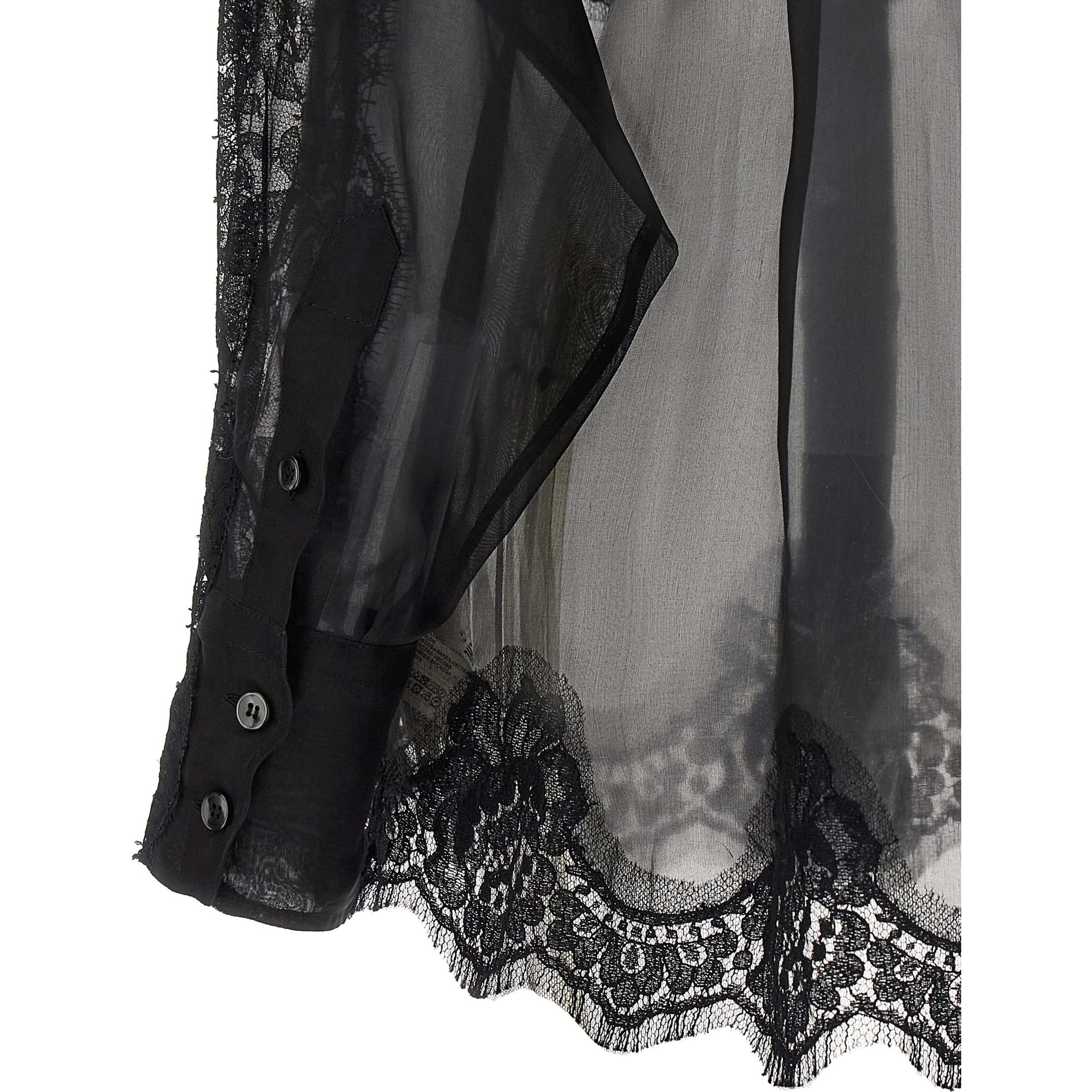 Black Silk Blouse