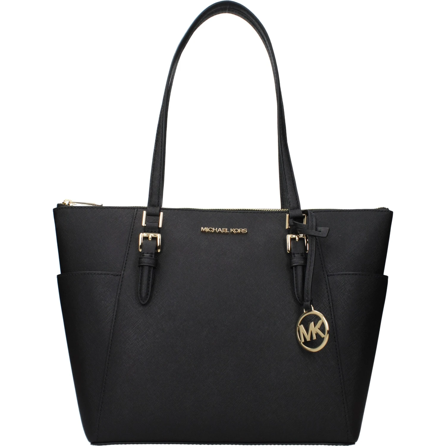 Black Leather Shoulder Bag