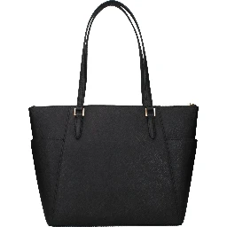 Black Leather Shoulder Bag